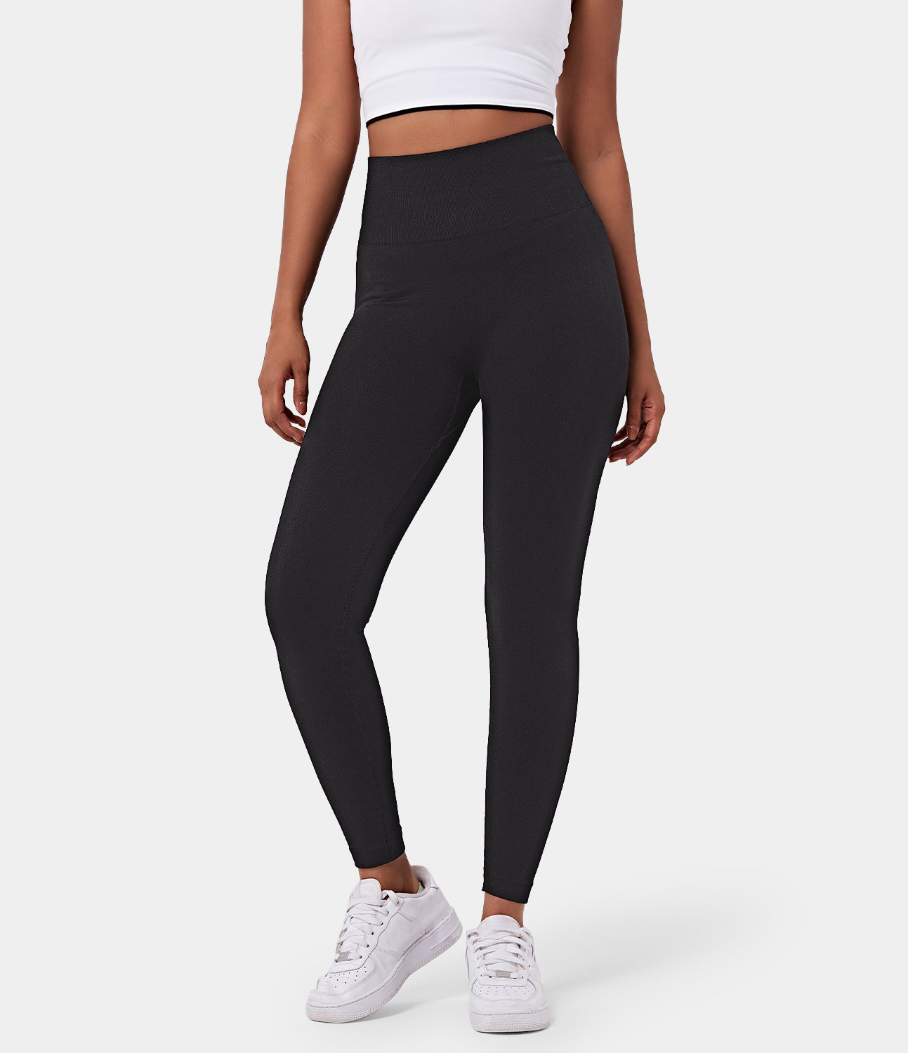 Nudely Women's High Waisted Booty Lifting Tummy Control Leggings