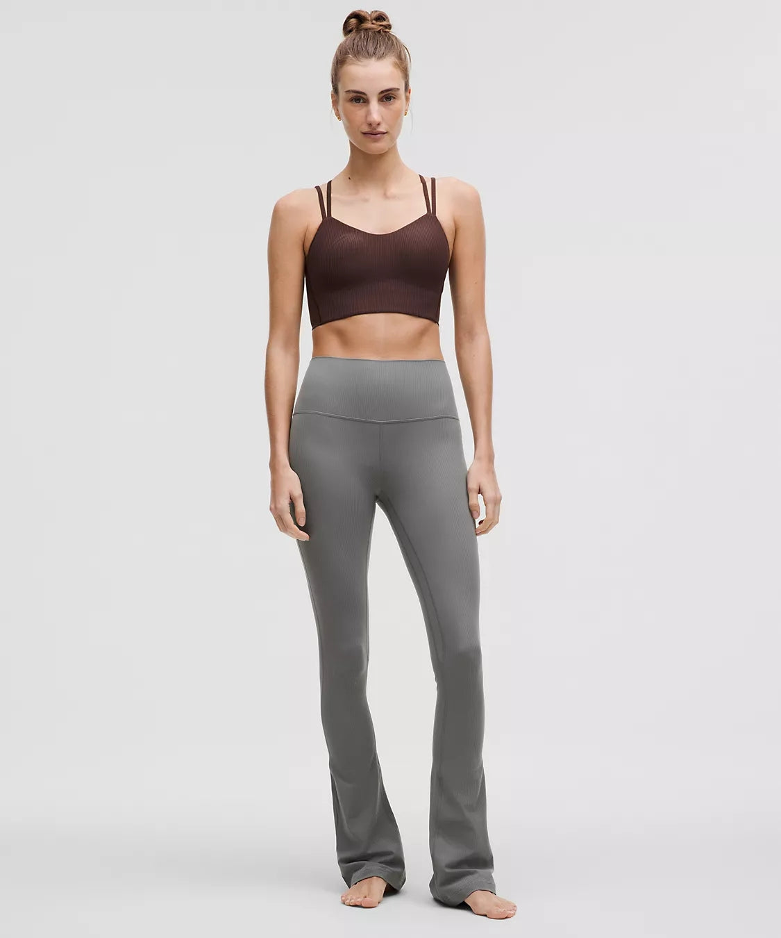 Nudely High Stretch Flare Leggings for Women