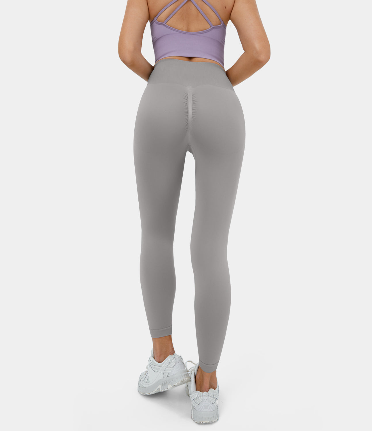 Nudely Women's High Waisted Booty Lifting Tummy Control Leggings