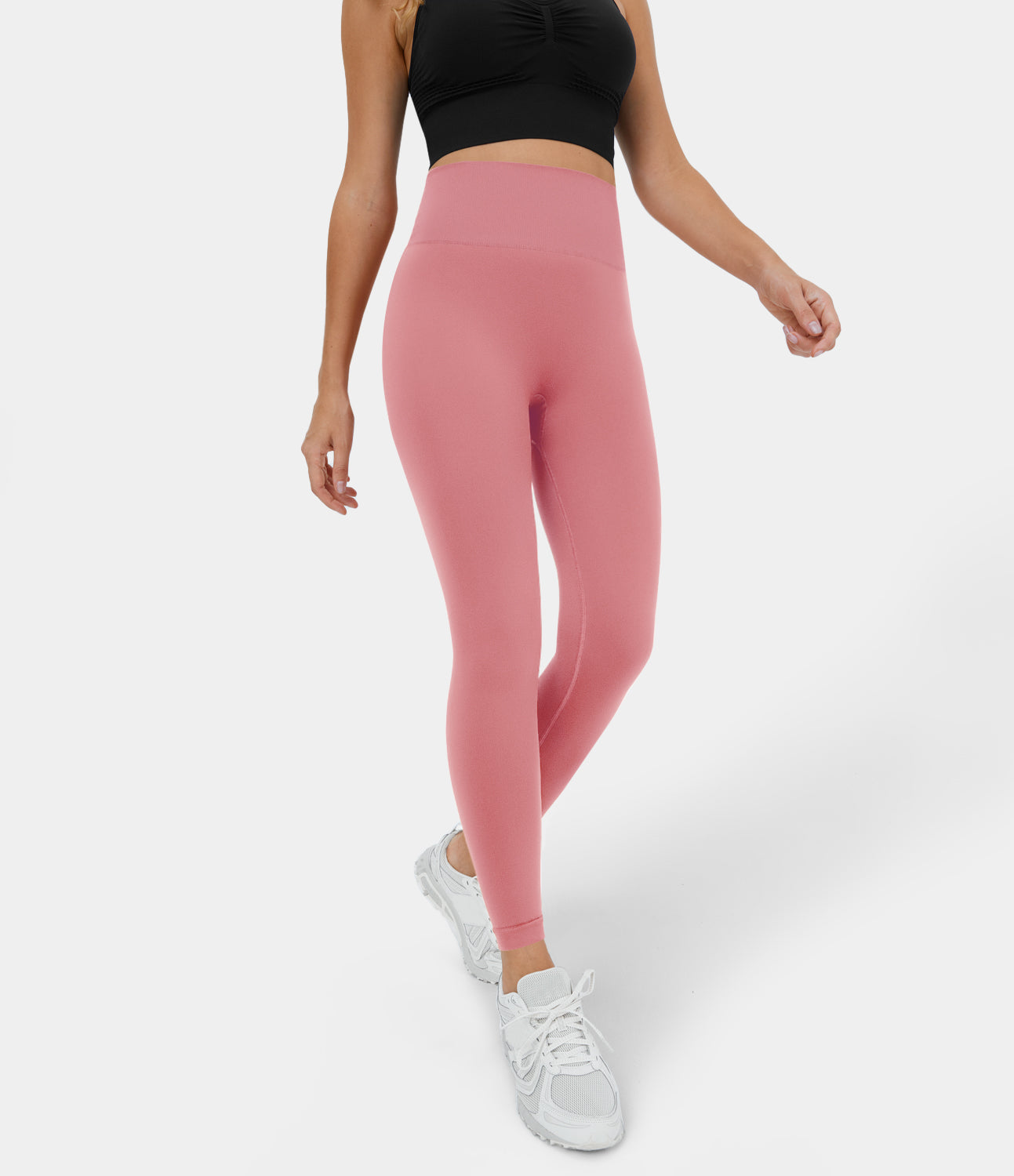 Nudely Women's High Waisted Booty Lifting Tummy Control Leggings