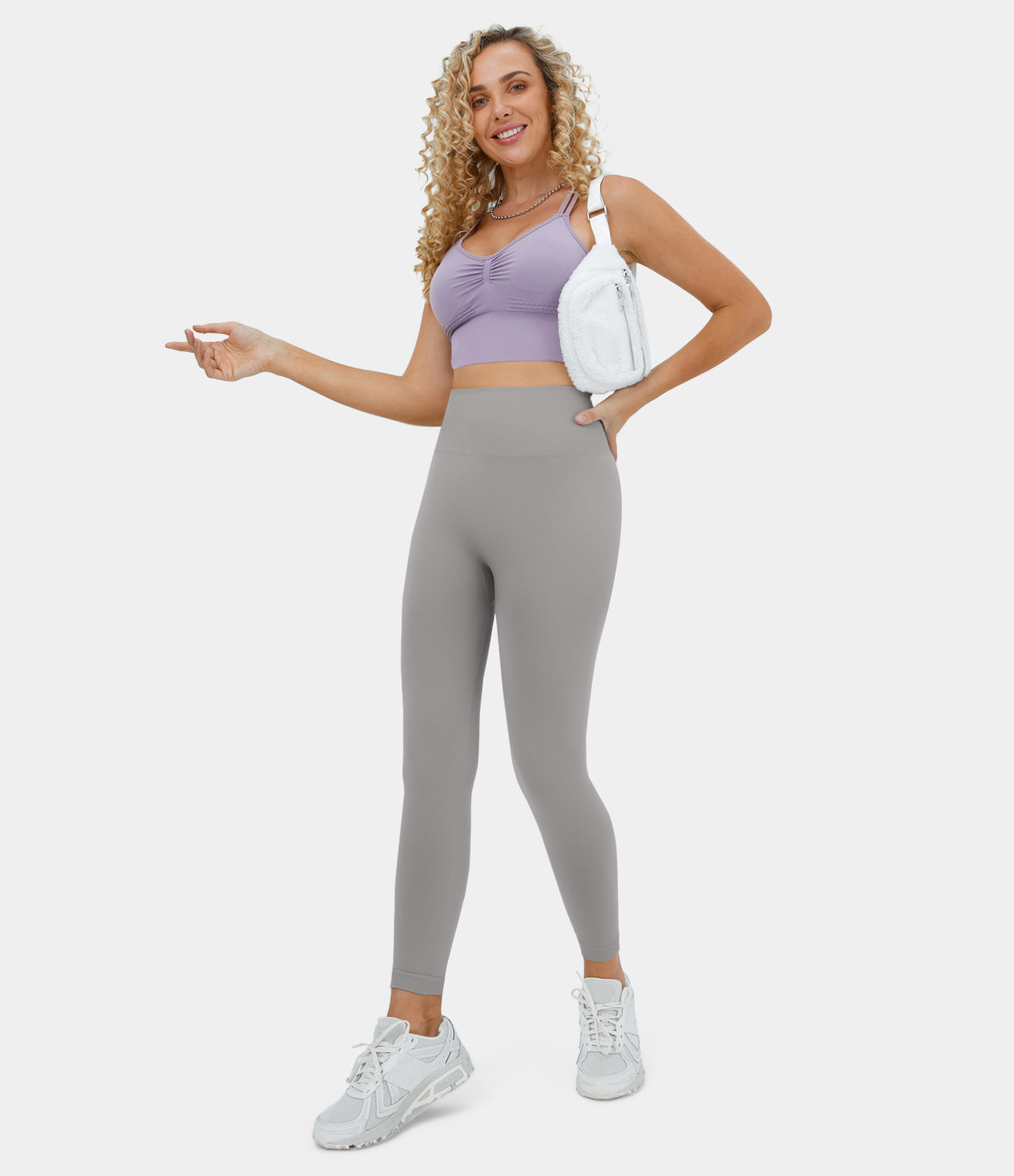 Nudely Women's High Waisted Booty Lifting Tummy Control Leggings