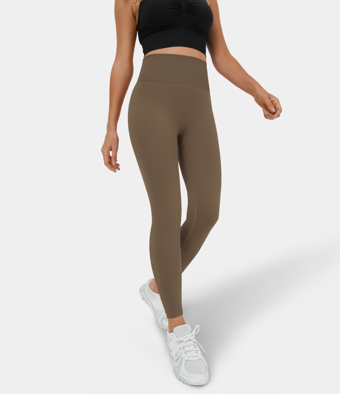 Nudely Women's High Waisted Booty Lifting Tummy Control Leggings