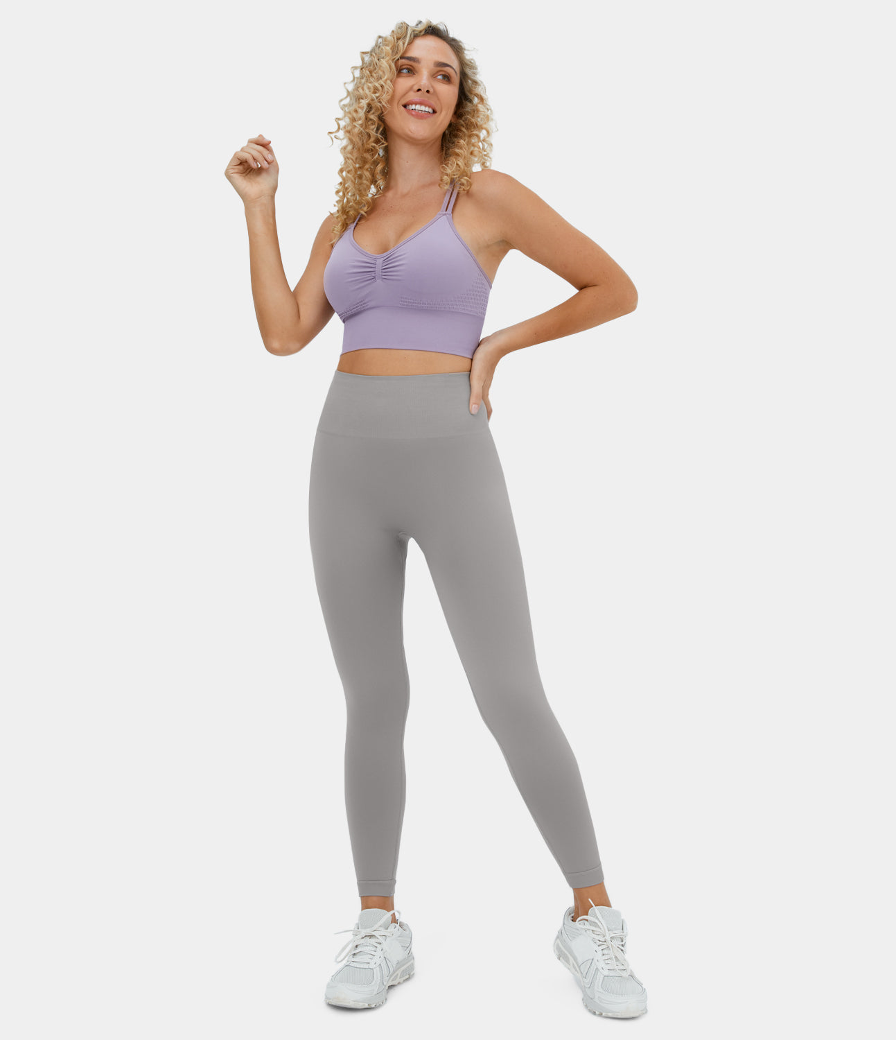 Nudely Women's High Waisted Booty Lifting Tummy Control Leggings