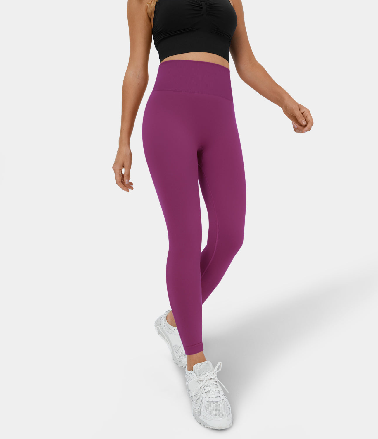Nudely Women's High Waisted Booty Lifting Tummy Control Leggings